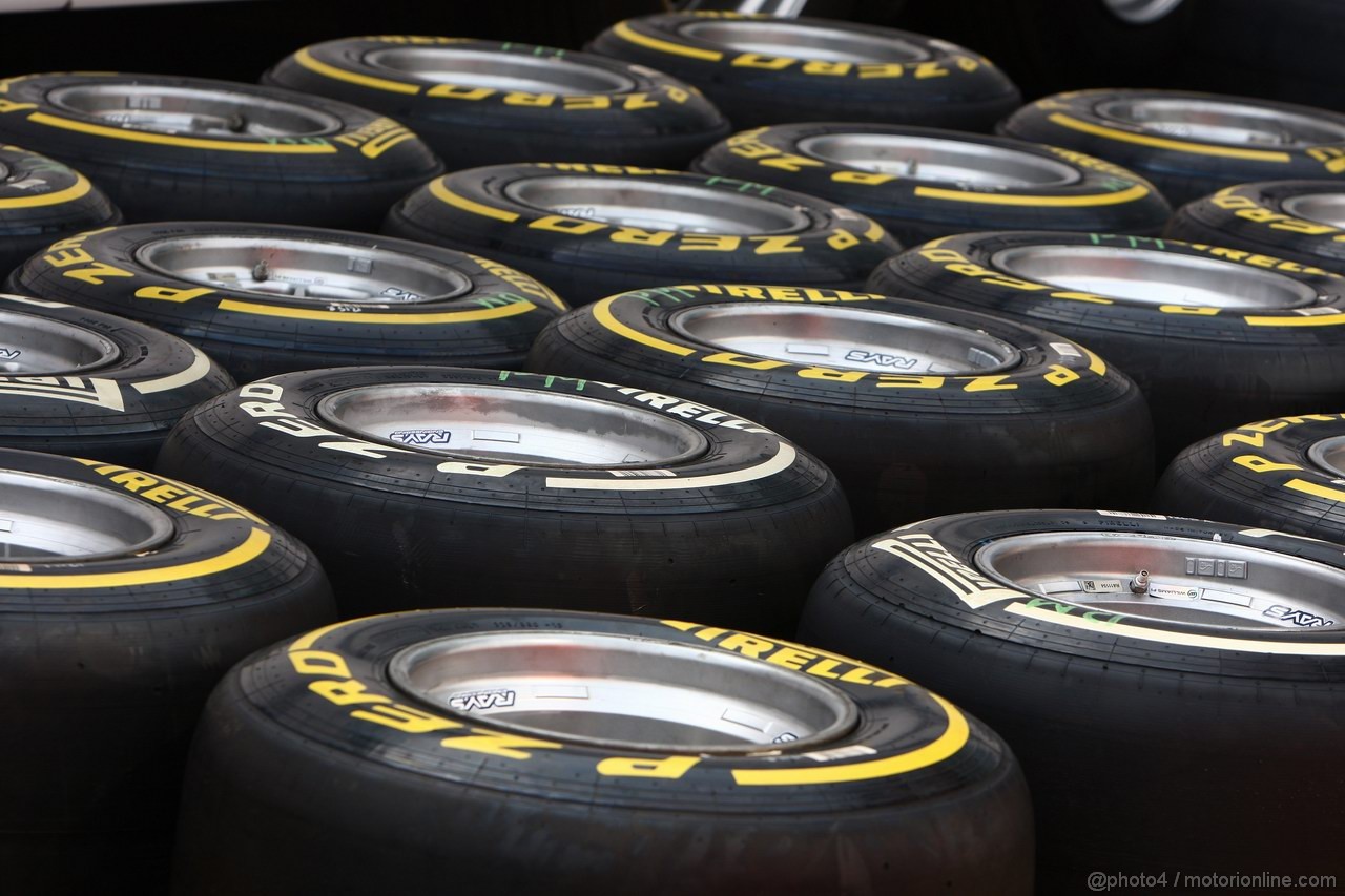 GP ITALIA, 08.09.2011- Pirelli Tyres 