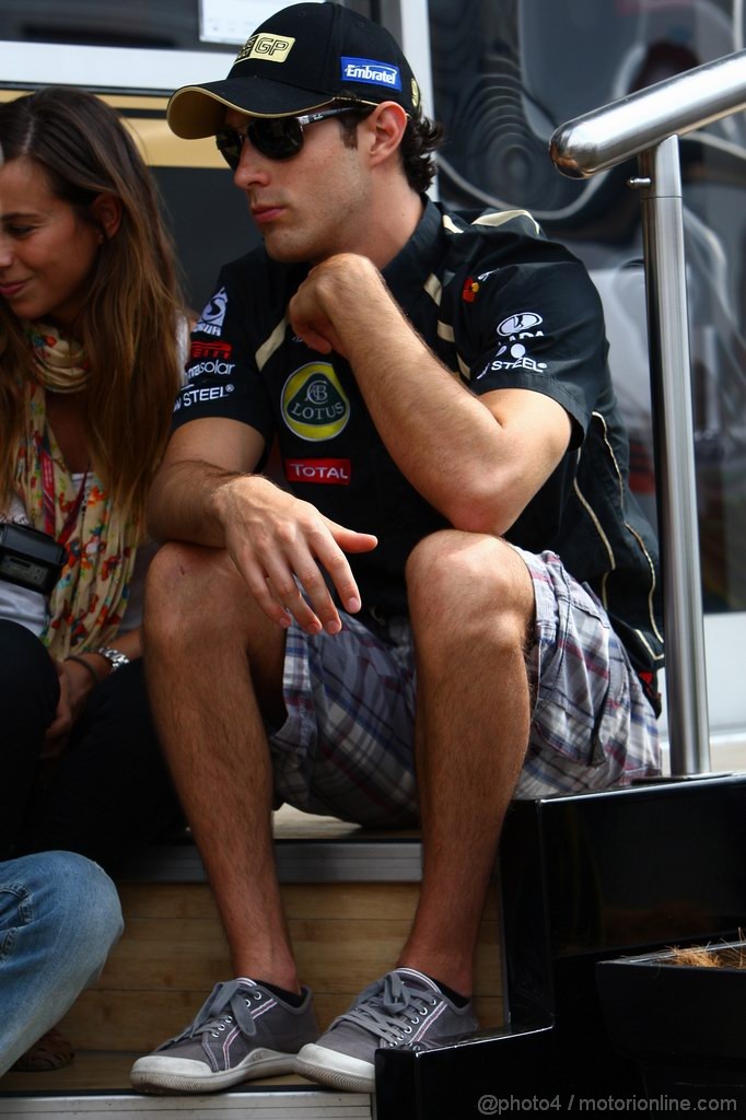 GP ITALIA, 08.09.2011- Bruno Senna (BRA), Lotus Renault GP R31 