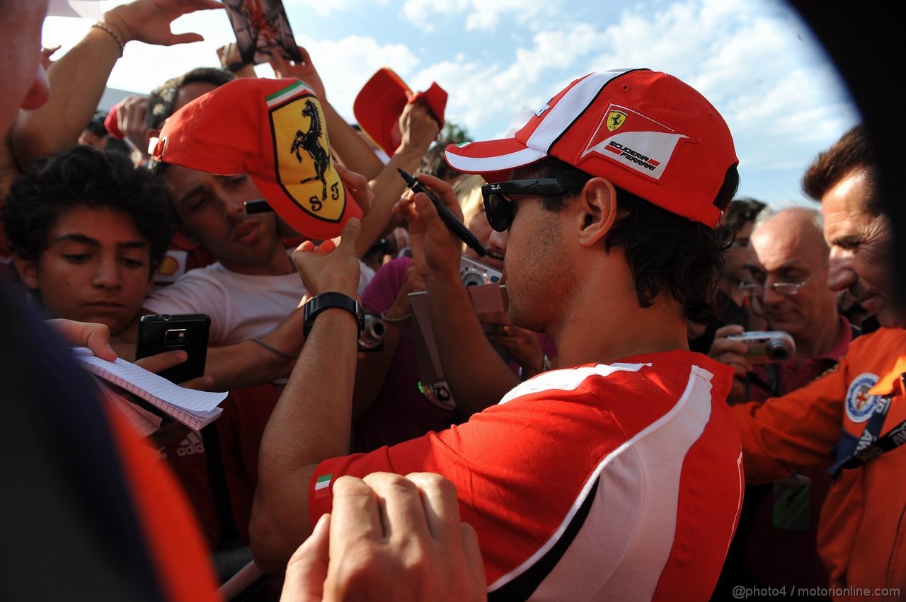 GP ITALIA, 08.09.2011- Felipe Massa (BRA), Ferrari, F-150 Italia 