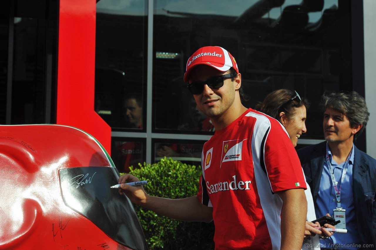 GP ITALIA, 08.09.2011- Felipe Massa (BRA), Ferrari, F-150 Italia 
