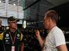 GP ITALIA, 08.09.2011- Heikki Kovalainen (FIN), Team Lotus, TL11 e Mika Salo (FIN)