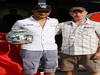 GP ITALIA, 08.09.2011- Vitantonio Liuzzi (ITA), HRT Formula One Team e his new Monza F1 helmet with 