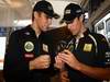 GP ITALIA, 08.09.2011- Vitaly Petrov (RUS), Lotus Renault GP, R31 e Bruno Senna (BRA), Lotus Renault GP R31 