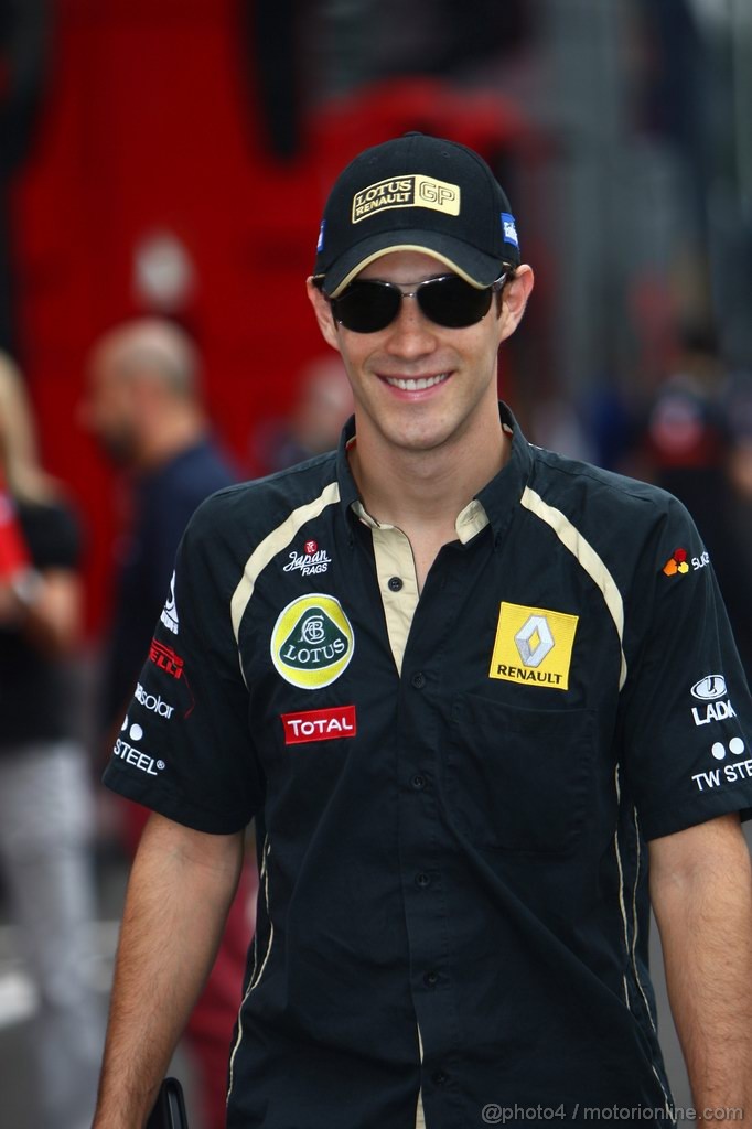 GP ITALIA, 10.09.2011- Bruno Senna (BRA), Lotus Renault GP R31 