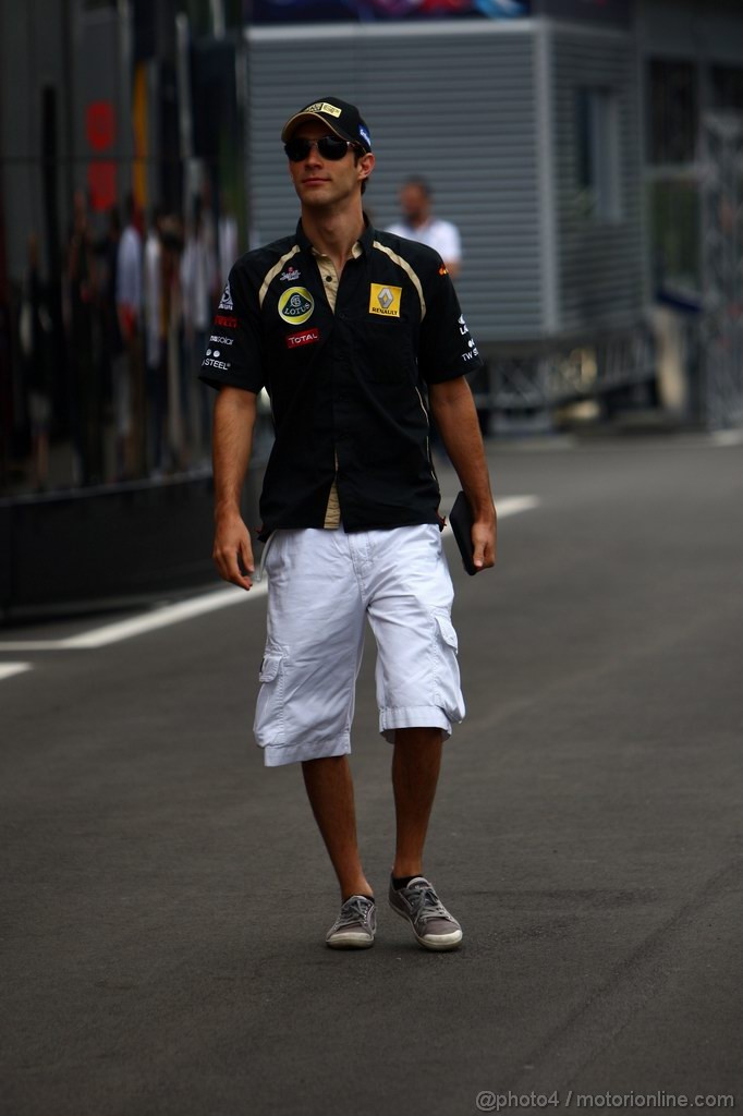 GP ITALIA, 10.09.2011- Bruno Senna (BRA), Lotus Renault GP R31 