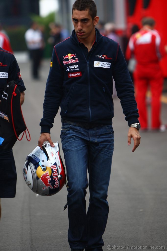 GP ITALIA, 10.09.2011- Sébastien Buemi (SUI), Scuderia Toro Rosso, STR6