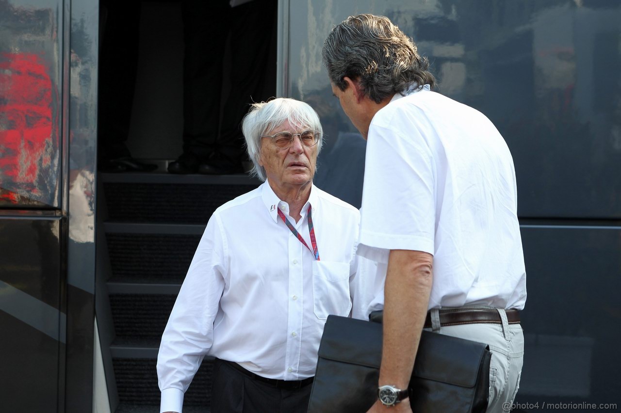 GP ITALIA, 10.09.2011- Bernie Ecclestone (GBR), President e CEO of Formula One Management
