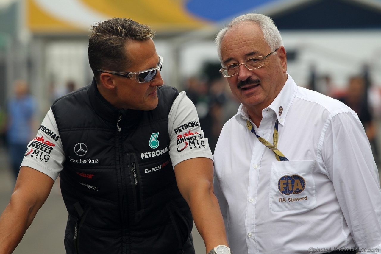 GP ITALIA, 10.09.2011- Michael Schumacher (GER), Mercedes GP Petronas F1 Team, MGP W02