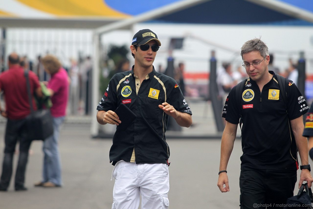 GP ITALIA, 10.09.2011- Bruno Senna (BRA), Lotus Renault GP R31 
