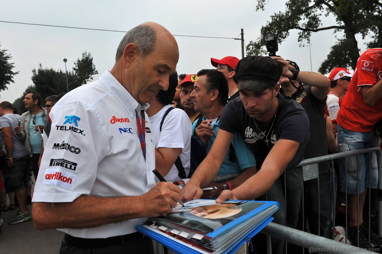 GP ITALIA, 10.09.2011- Peter Sauber (SUI), Sauber F1 Team, Team Principal
