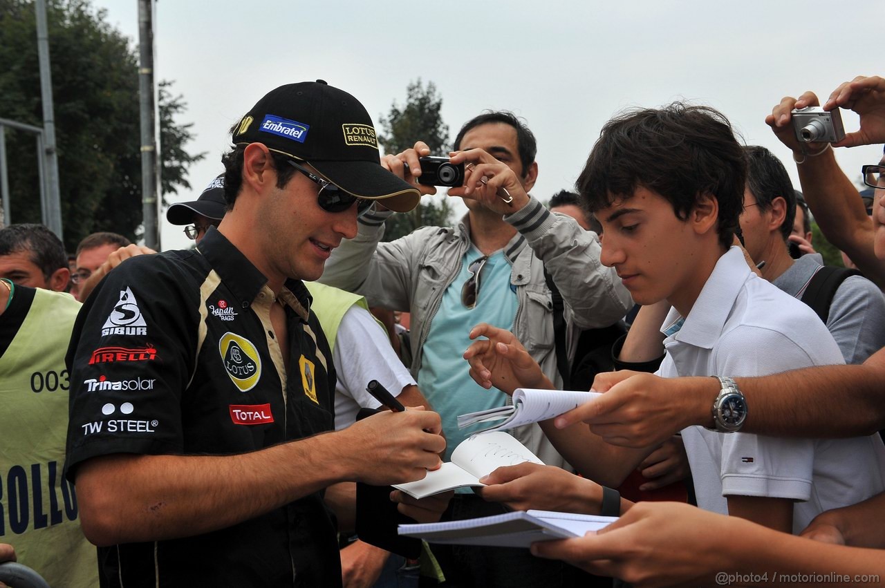 GP ITALIA, 10.09.2011- Bruno Senna (BRA), Lotus Renault GP R31 