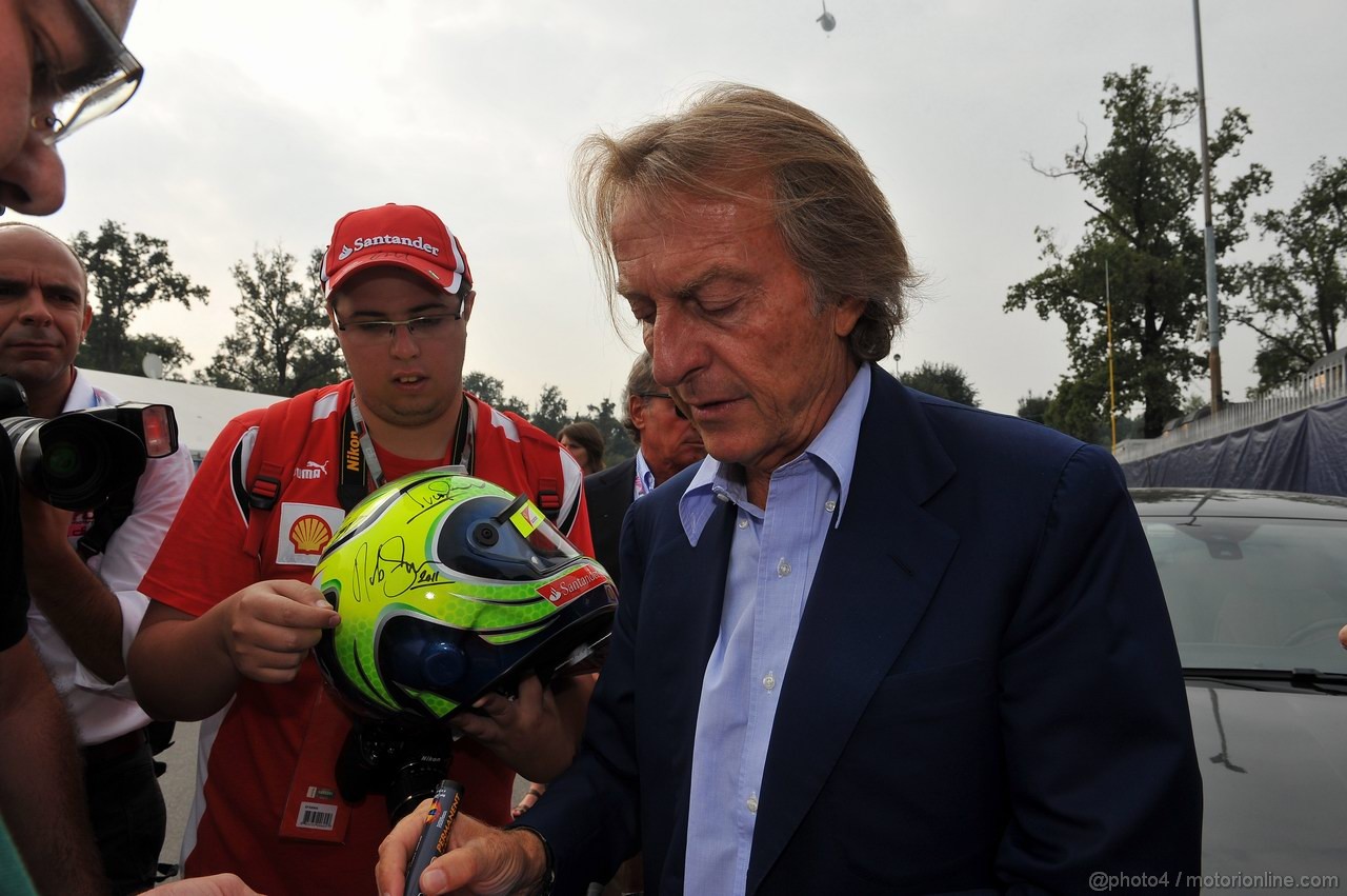 GP ITALIA, 10.09.2011- Luca Cordero di Montezemolo (ITA), President Ferrari