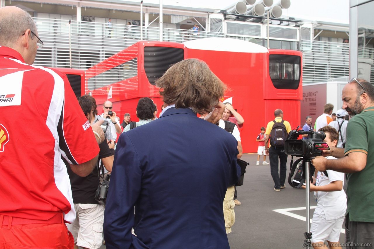 GP ITALIA, 10.09.2011- Luca Cordero di Montezemolo (ITA), President Ferrari