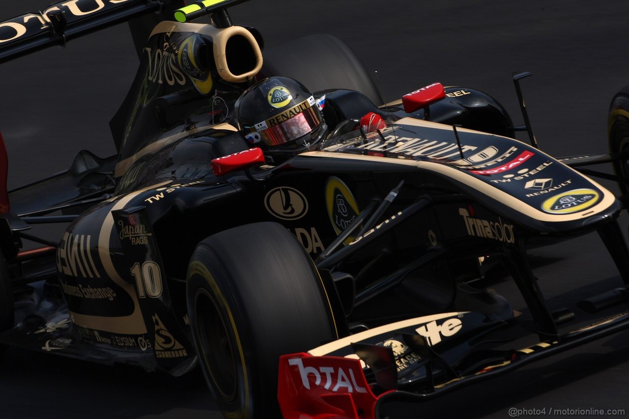 GP ITALIA, 10.09.2011- Prove Libere 3, Sabato, Vitaly Petrov (RUS), Lotus Renault GP, R31