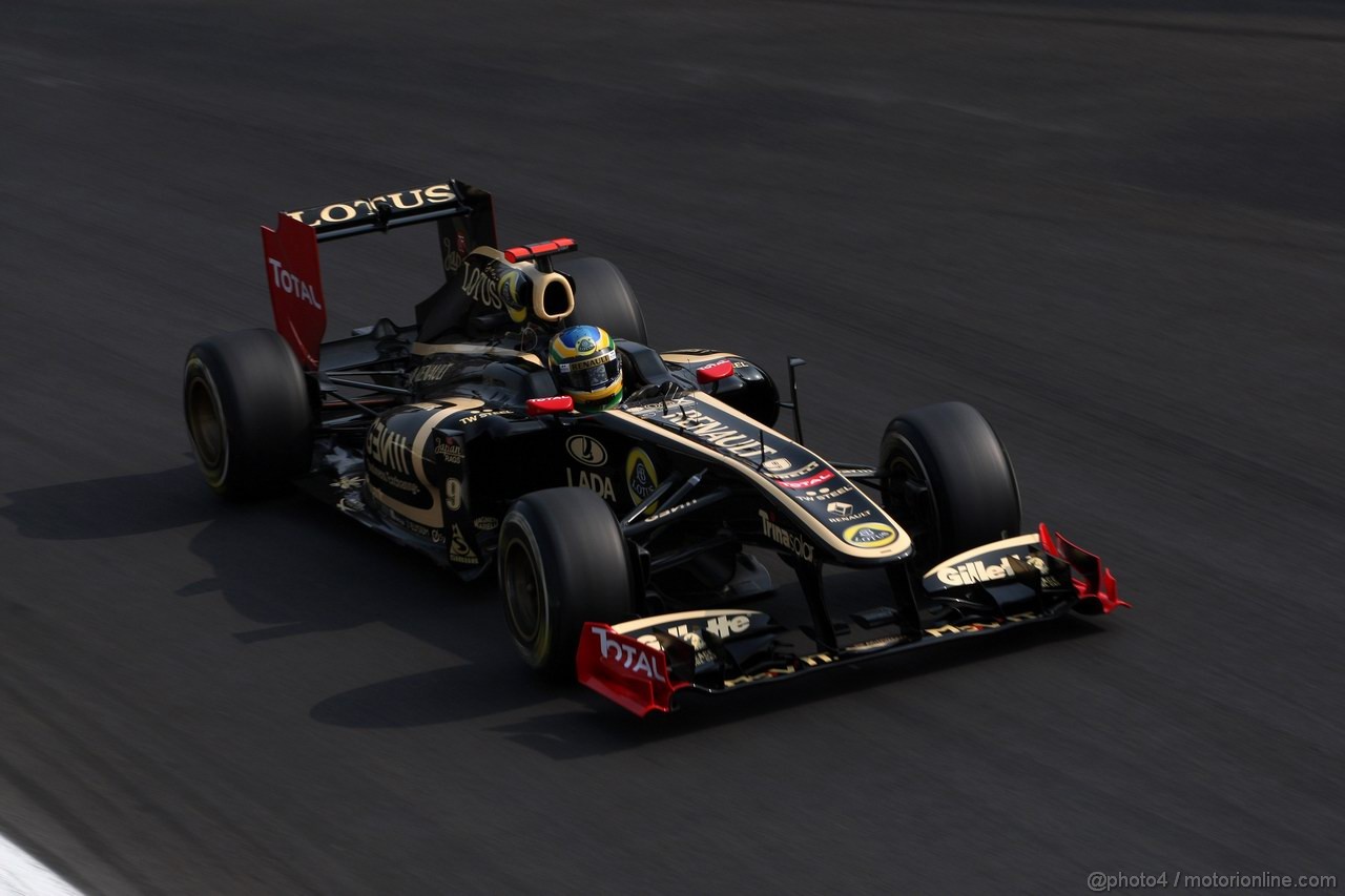 GP ITALIA, 10.09.2011- Prove Libere 3, Sabato, Bruno Senna (BRA), Lotus Renault GP R31