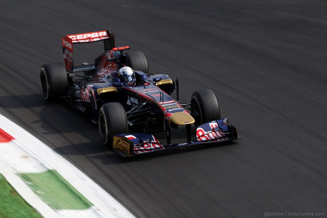 GP ITALIA, 10.09.2011- Prove Libere 3, Sabato, Sébastien Buemi (SUI), Scuderia Toro Rosso, STR6 