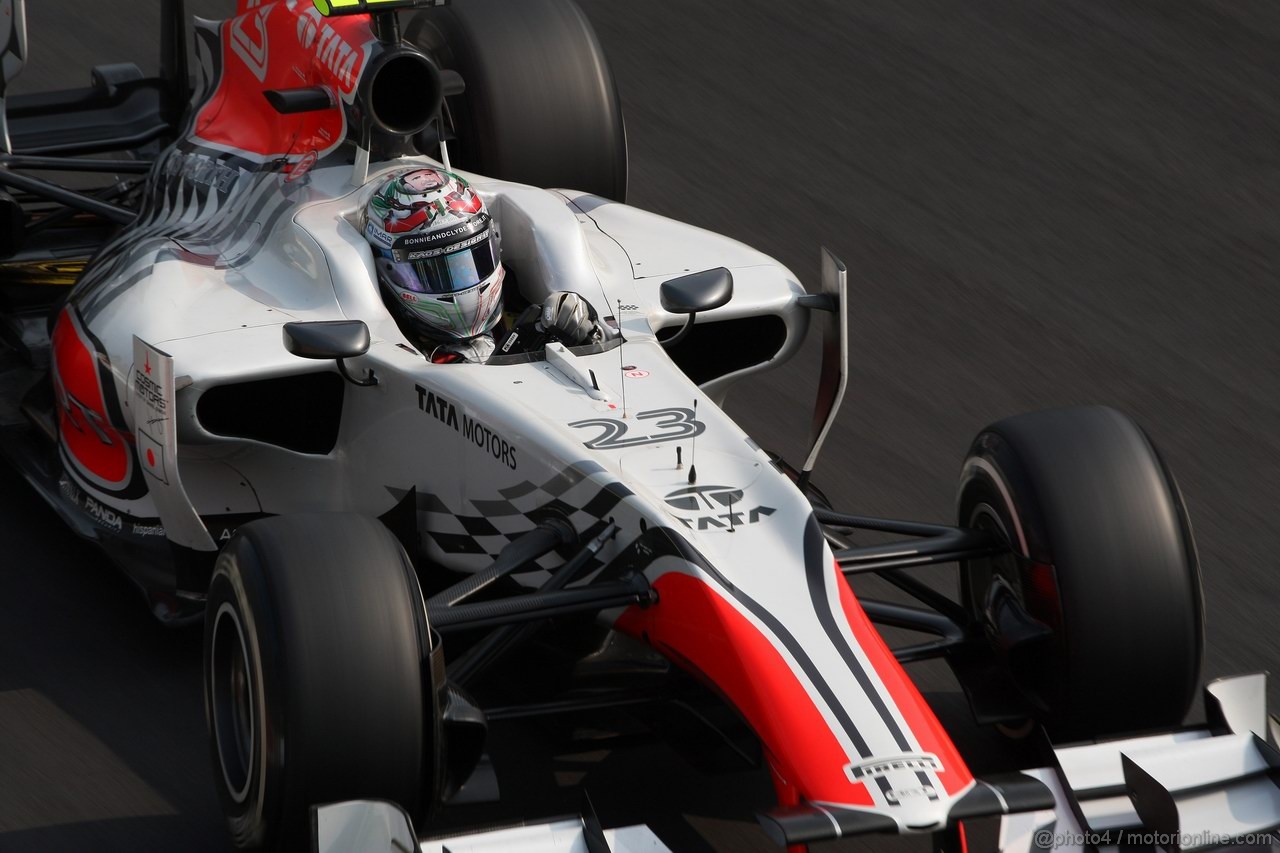 GP ITALIA, 10.09.2011- Prove Libere 3, Sabato, Vitantonio Liuzzi (ITA), HRT Formula One Team 