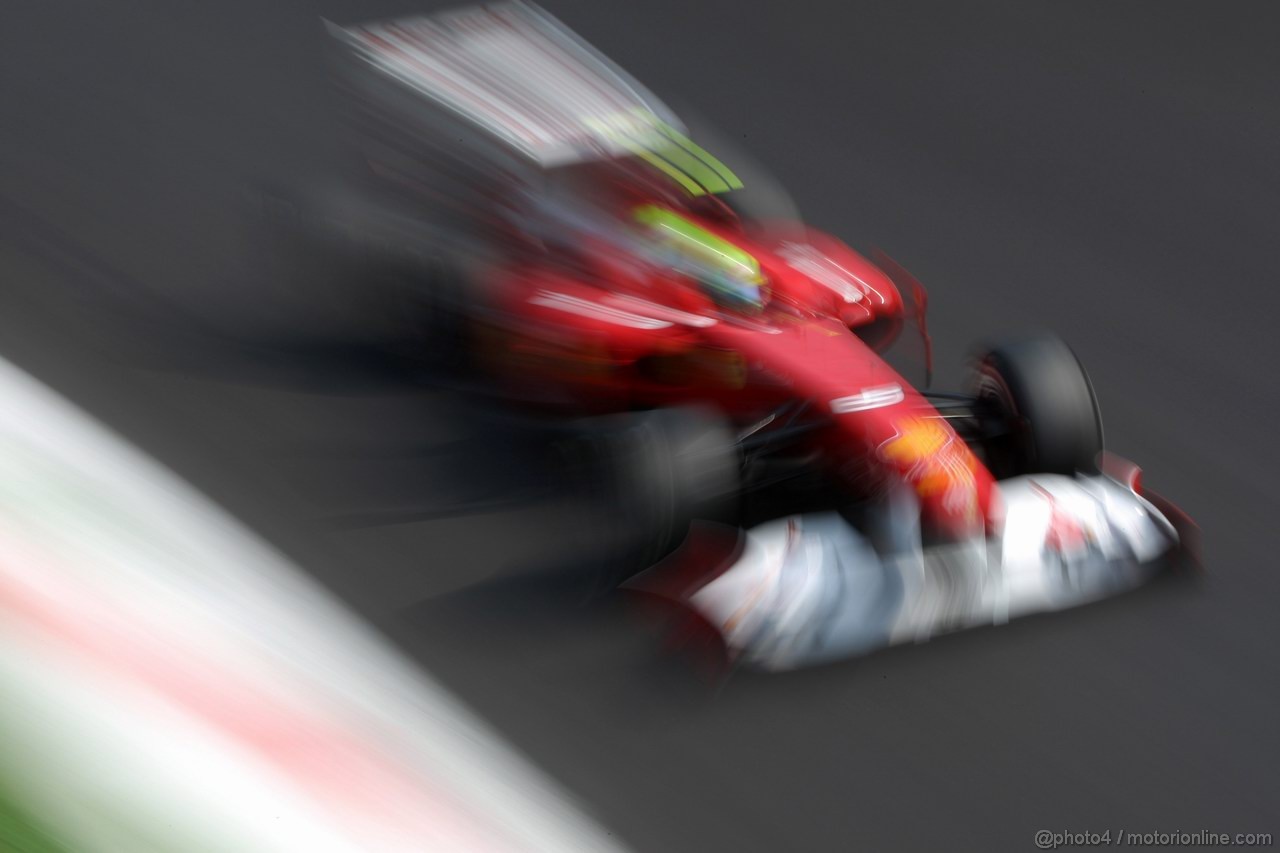 GP ITALIA, 10.09.2011- Prove Libere 3, Sabato, Felipe Massa (BRA), Ferrari, F-150 Italia 