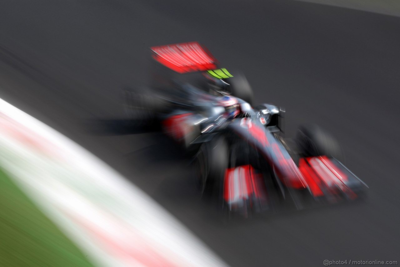 GP ITALIA, 10.09.2011- Prove Libere 3, Sabato, Jenson Button (GBR), McLaren  Mercedes, MP4-26 