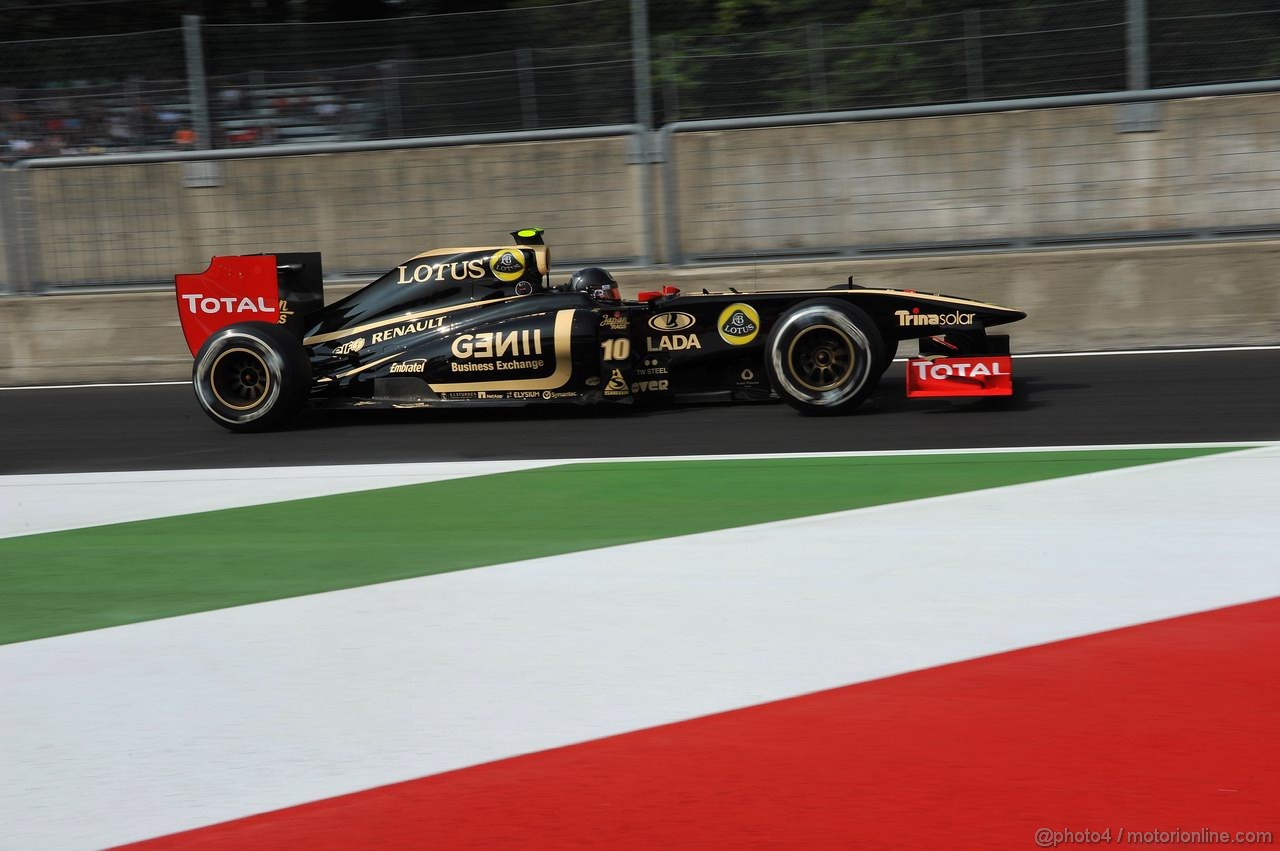 GP ITALIA, 10.09.2011- Prove Libere 3, Sabato, Vitaly Petrov (RUS), Lotus Renault GP, R31