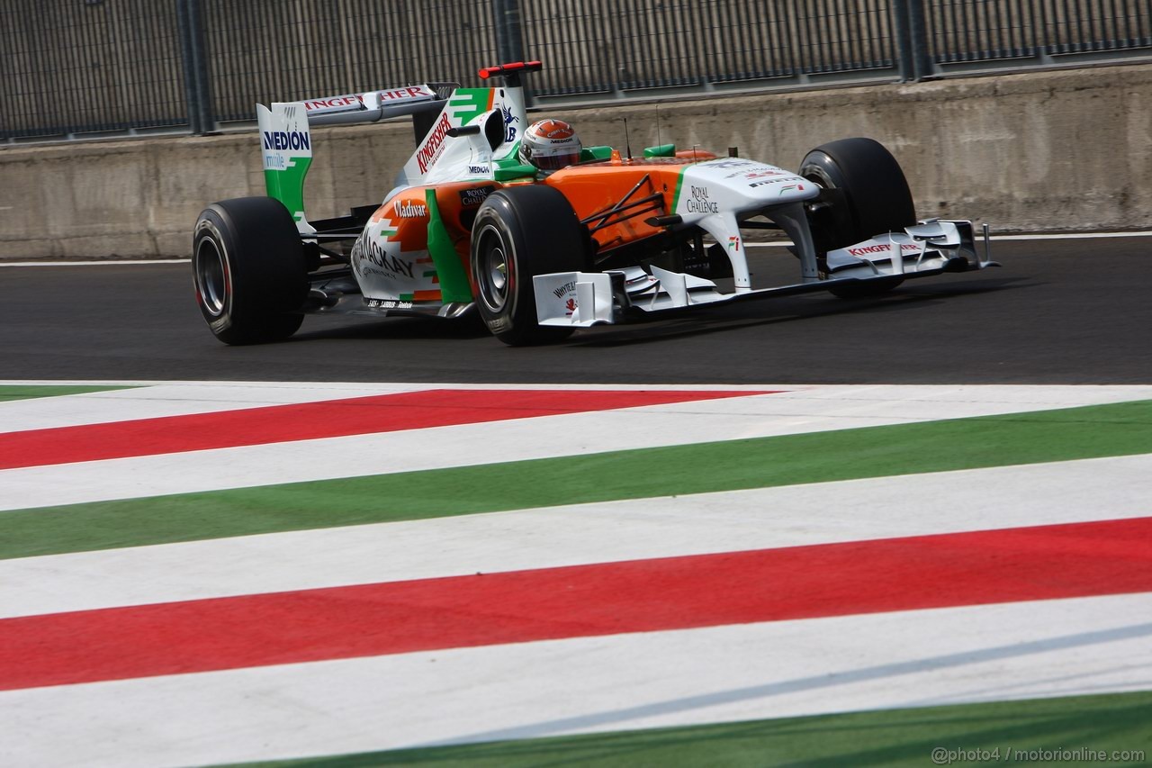 GP ITALIA, 10.09.2011- Prove Libere 3, Sabato, Adrian Sutil (GER), Force India F1 Team, VJM04 