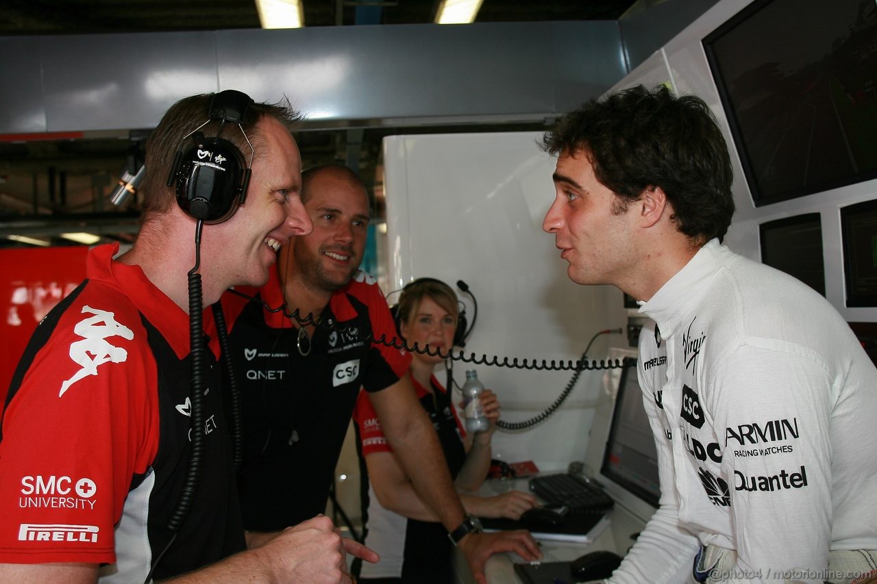 GP ITALIA, 10.09.2011- Prove Libere 3, Sabato, Jerome D'Ambrosio (BEL), Marussia Virgin Racing VR-02 