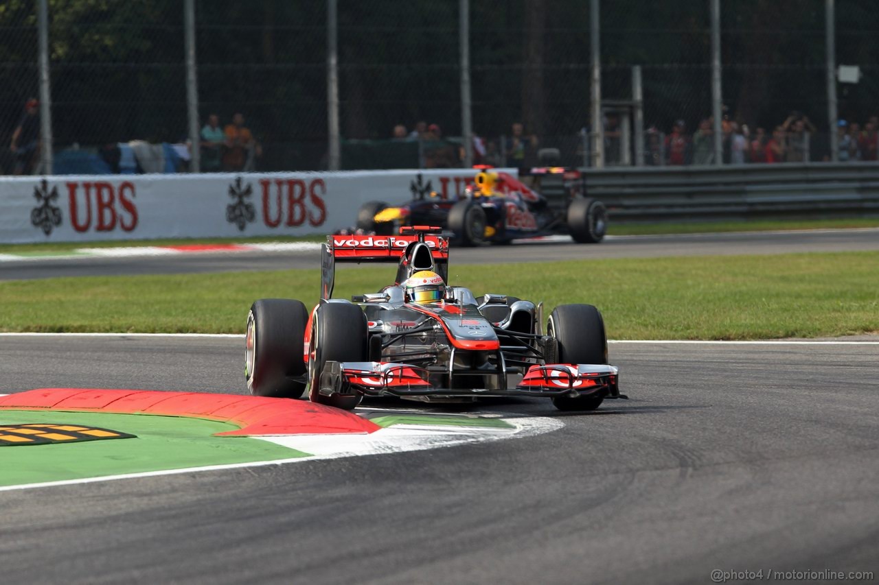 GP ITALIA, 10.09.2011- Prove Libere 3, Sabato, Lewis Hamilton (GBR), McLaren  Mercedes, MP4-26 