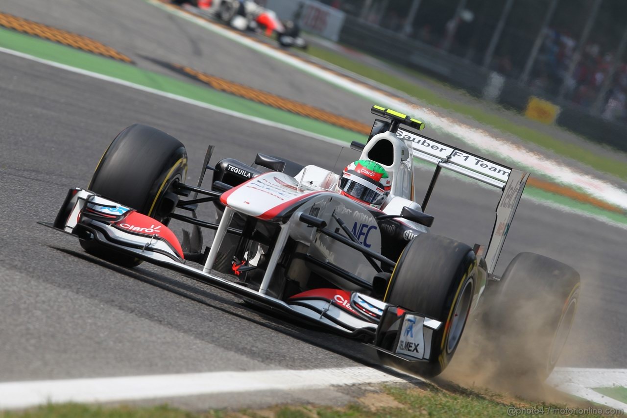 GP ITALIA, 10.09.2011- Prove Libere 3, Sabato, Sergio Pérez (MEX), Sauber F1 Team C30 