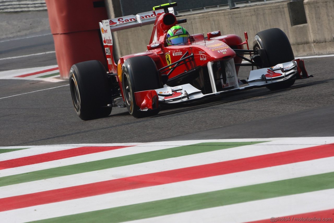 GP ITALIA, 10.09.2011- Prove Libere 3, Sabato, Felipe Massa (BRA), Ferrari, F-150 Italia
