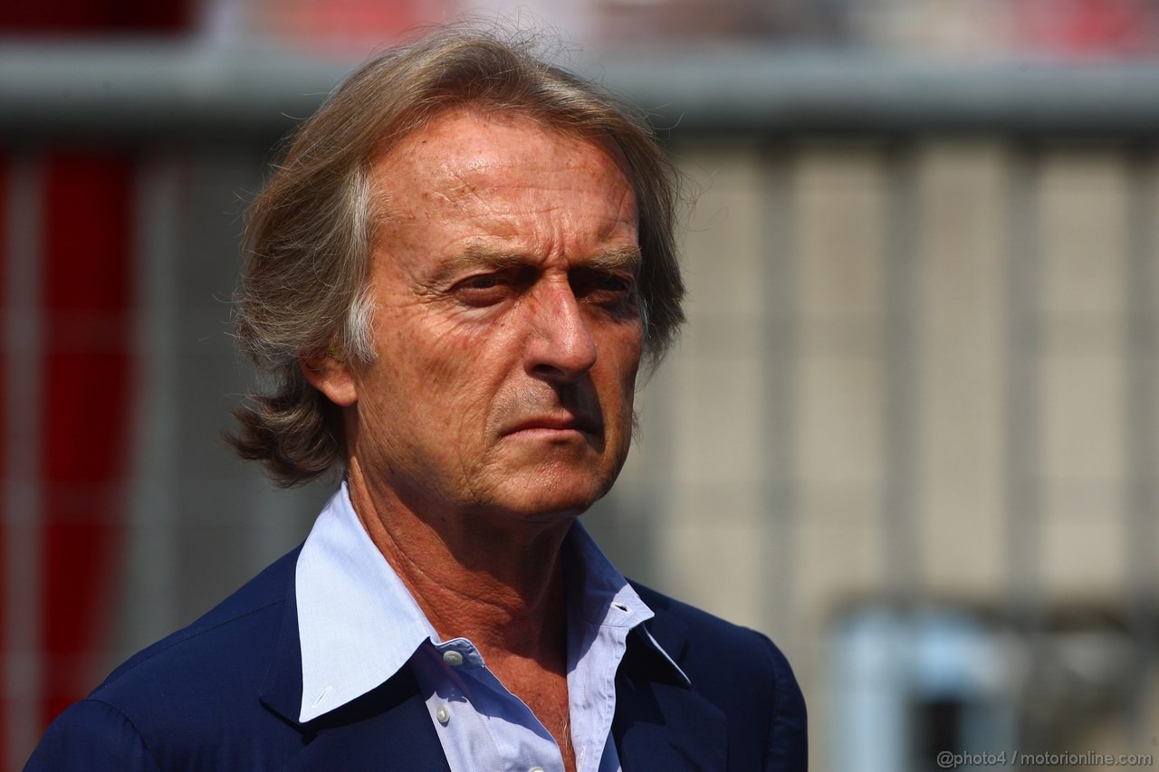 GP ITALIA, 10.09.2011- Prove Libere 3, Sabato, Luca Cordero di Montezemolo (ITA), President Ferrari  