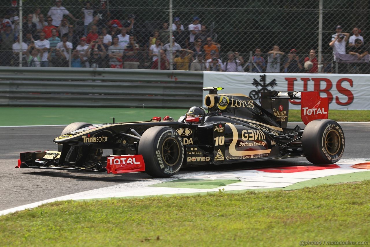GP ITALIA, 10.09.2011- Prove Libere 3, Sabato, Vitaly Petrov (RUS), Lotus Renault GP, R31 