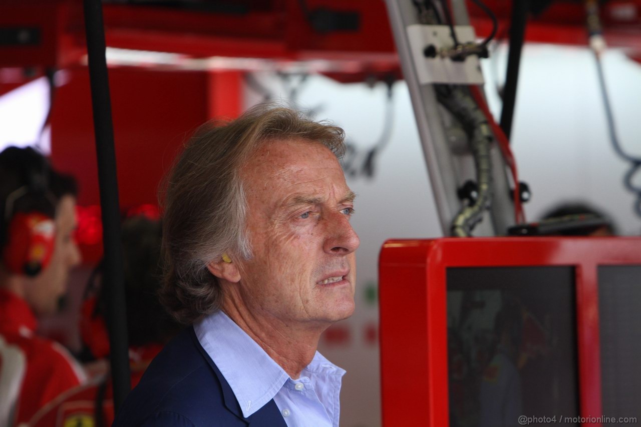 GP ITALIA, 10.09.2011- Prove Libere 3, Sabato, Luca Cordero di Montezemolo (ITA), President Ferrari