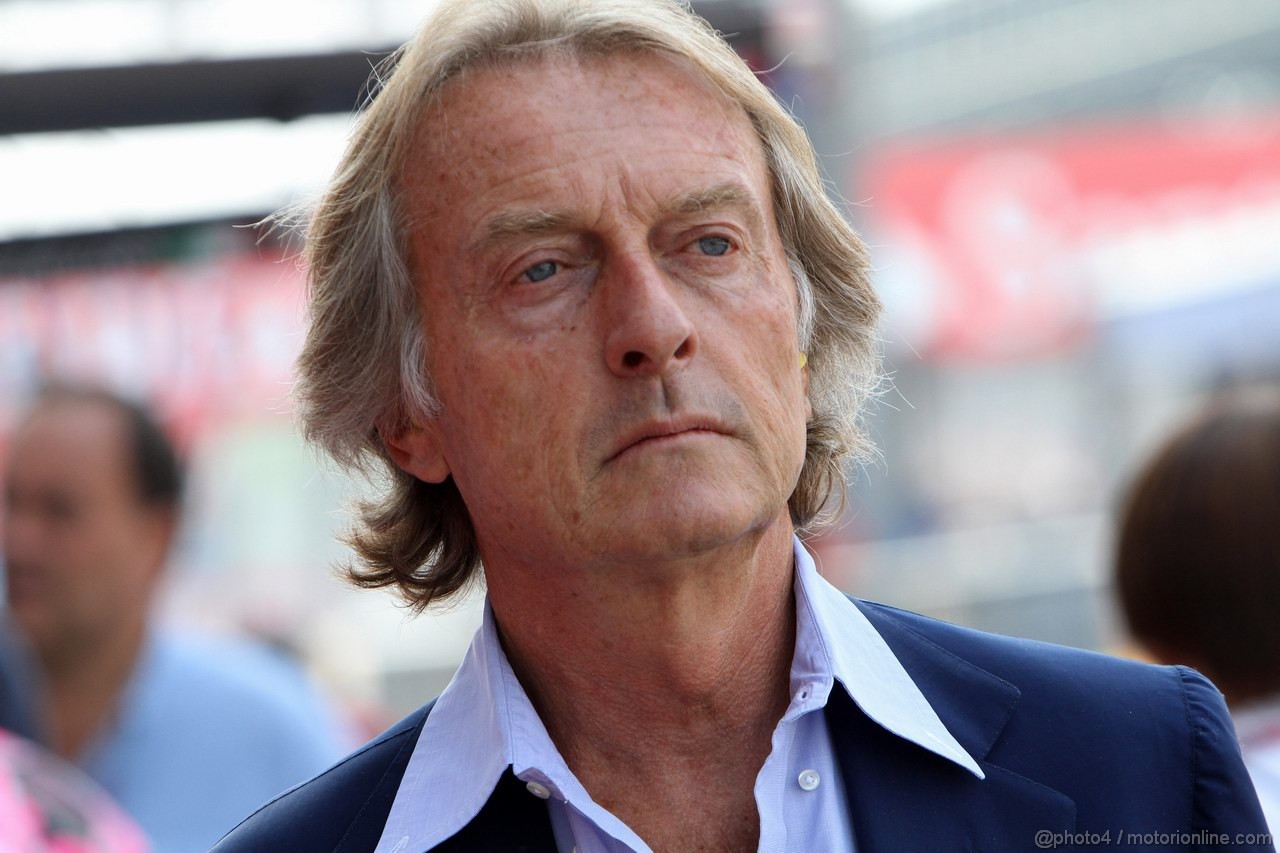 GP ITALIA, 10.09.2011- Prove Libere 3, Sabato, Luca Cordero di Montezemolo (ITA), President Ferrari  