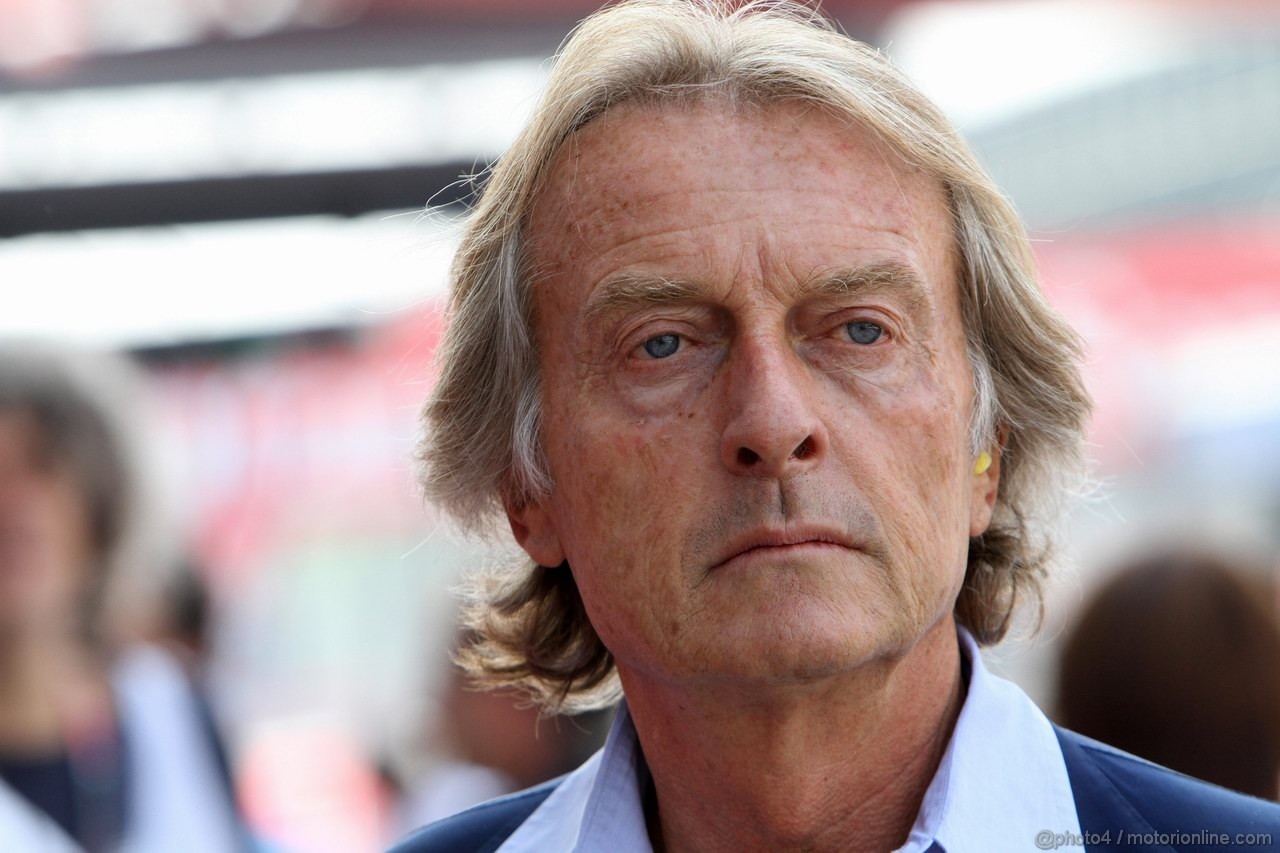 GP ITALIA, 10.09.2011- Prove Libere 3, Sabato, Luca Cordero di Montezemolo (ITA), President Ferrari  