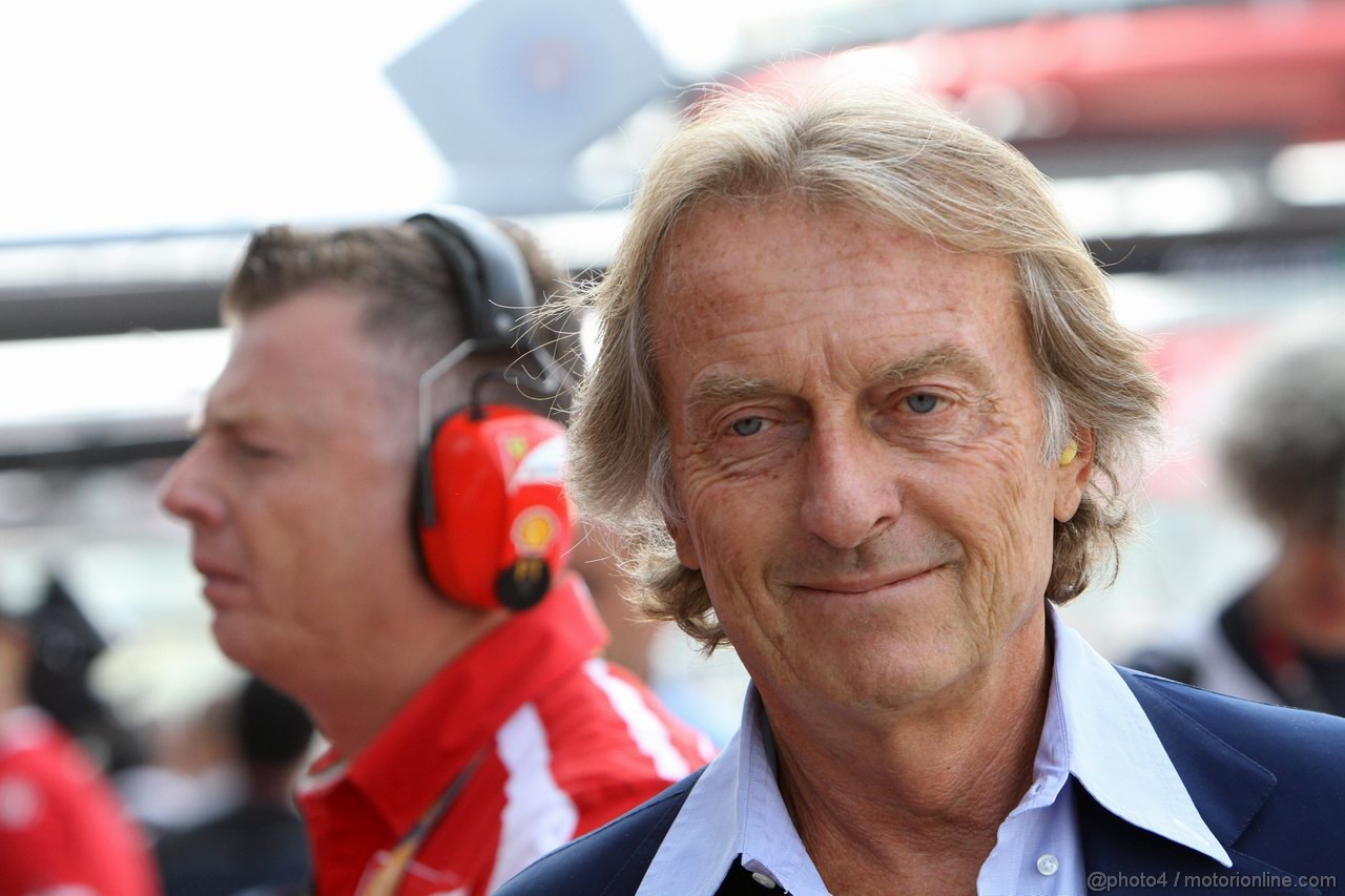 GP ITALIA, 10.09.2011- Prove Libere 3, Sabato, Luca Cordero di Montezemolo (ITA), President Ferrari  