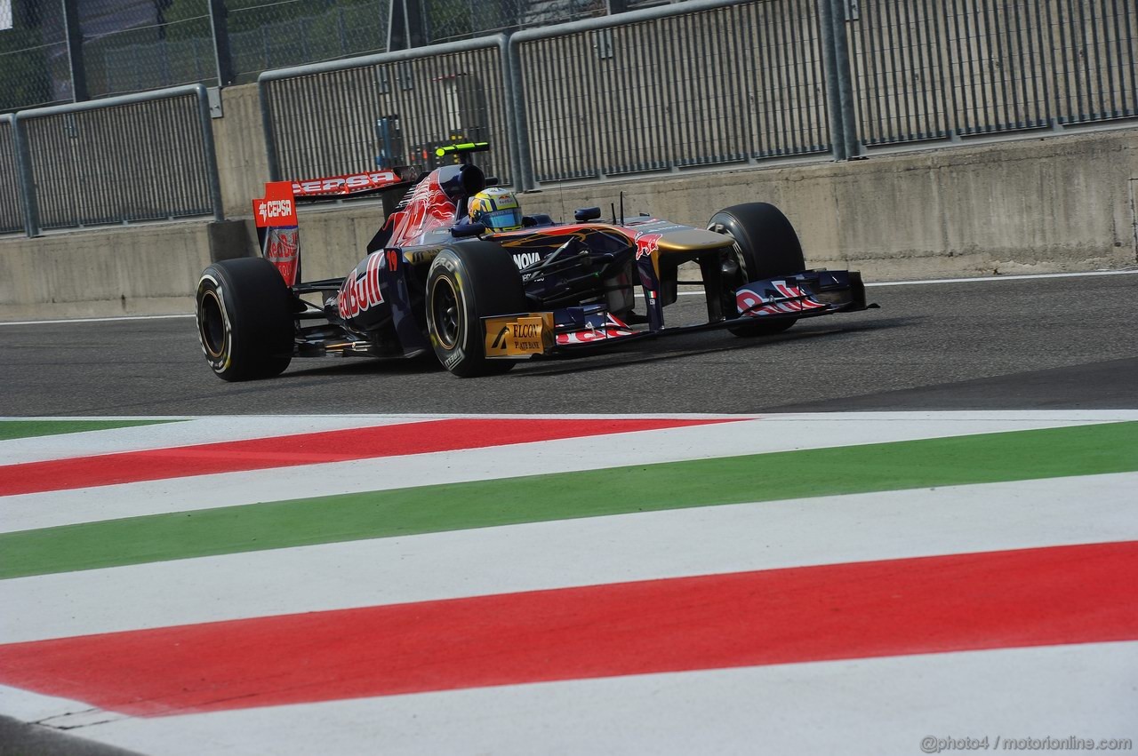 GP ITALIA, 10.09.2011- Prove Libere 3, Sabato, Jaime Alguersuari (SPA), Scuderia Toro Rosso, STR6