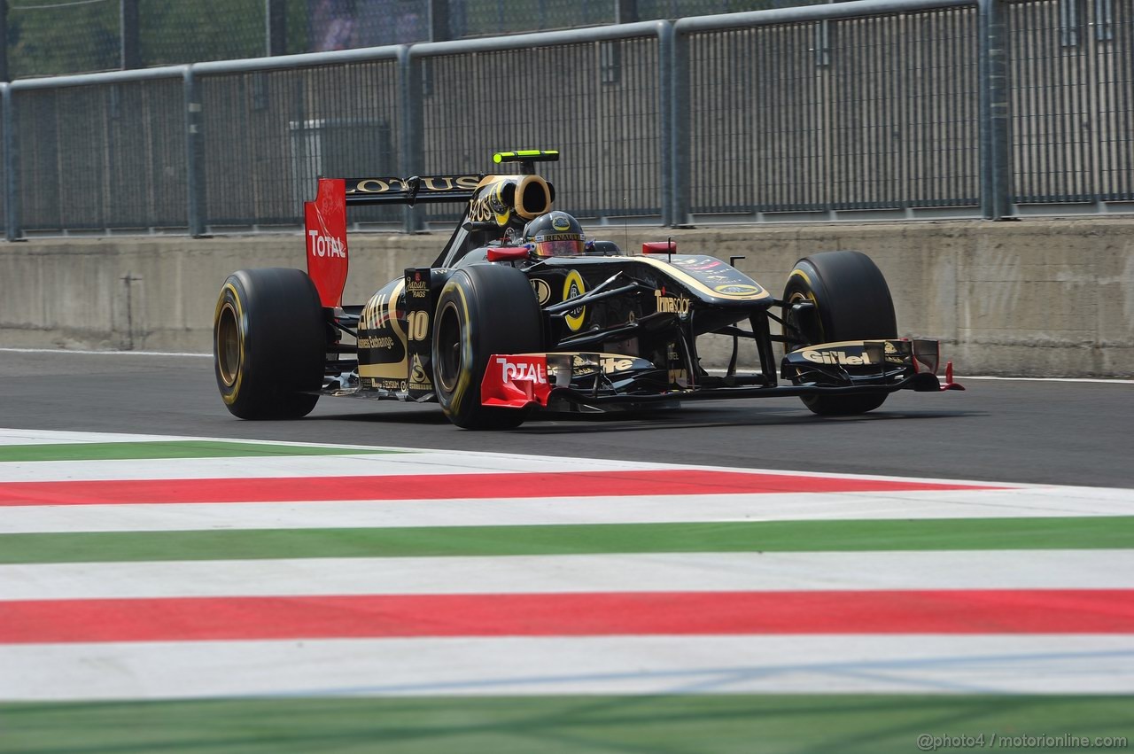 GP ITALIA, 10.09.2011- Prove Libere 3, Sabato, Vitaly Petrov (RUS), Lotus Renault GP, R31 