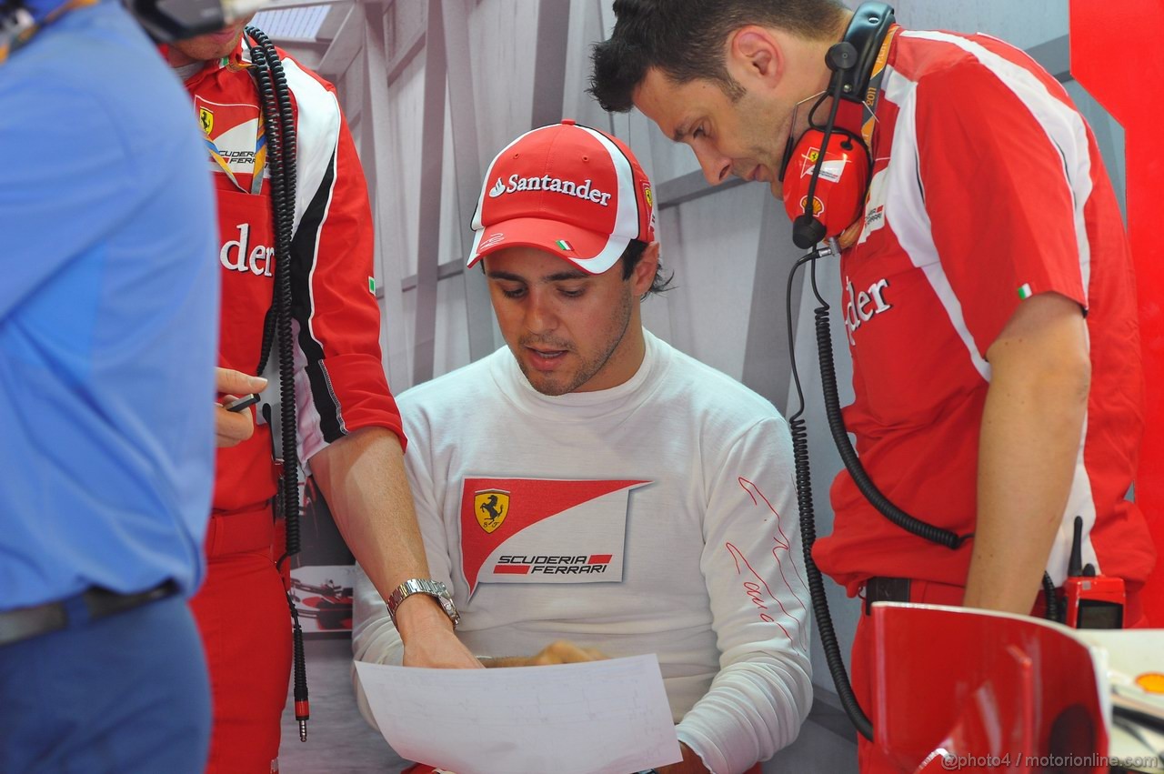 GP ITALIA, 10.09.2011- Prove Libere 3, Sabato, Felipe Massa (BRA), Ferrari, F-150 Italia 