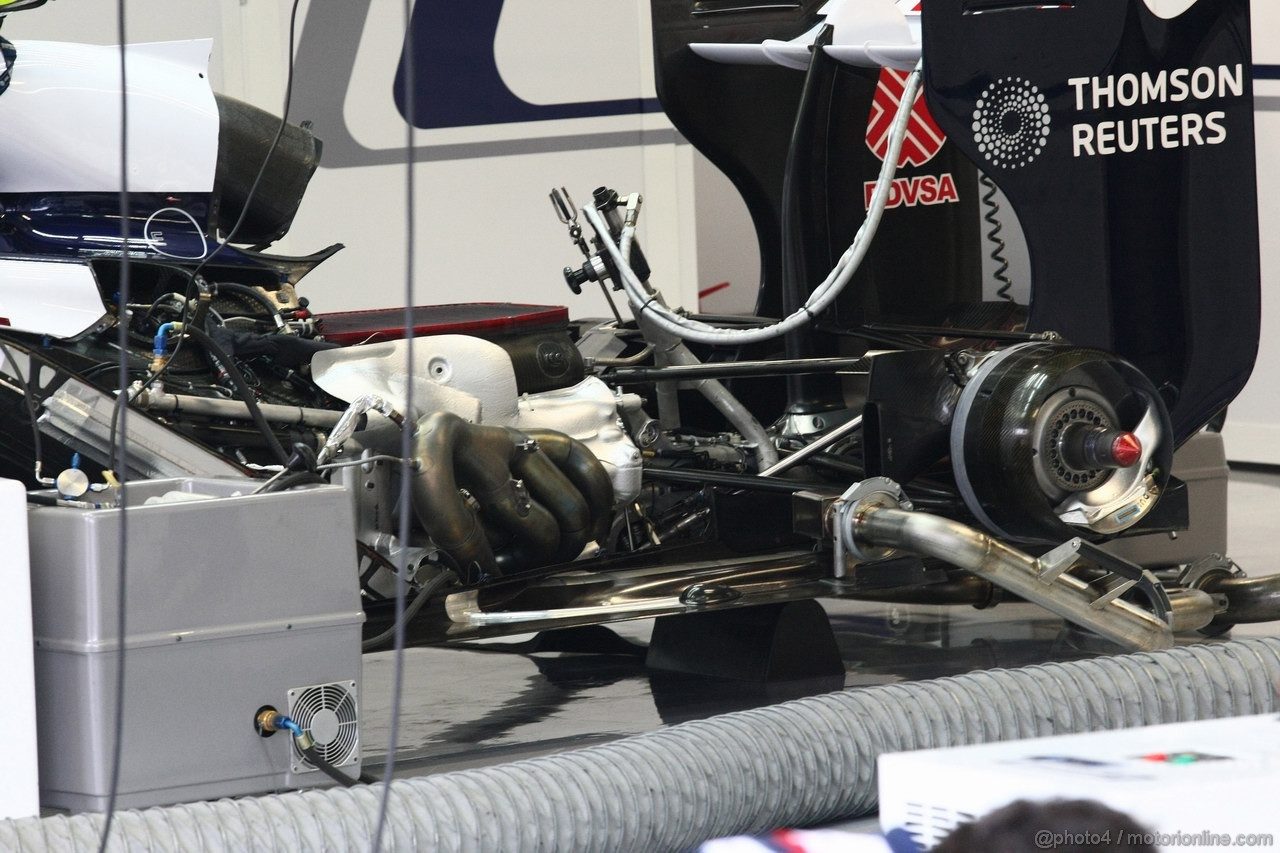 GP ITALIA, 10.09.2011- Prove Libere 3, Sabato,  Williams FW33, detail