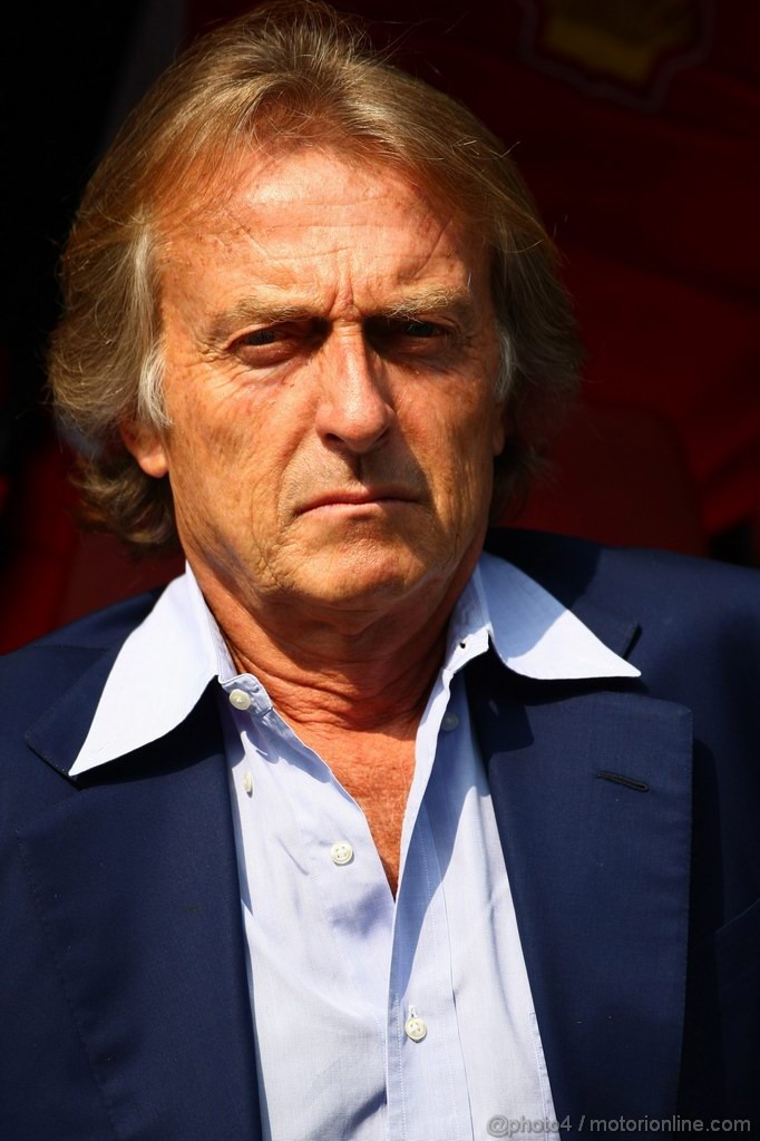 GP ITALIA, 10.09.2011- Prove Libere 3, Sabato, Luca Cordero di Montezemolo (ITA), President Ferrari  