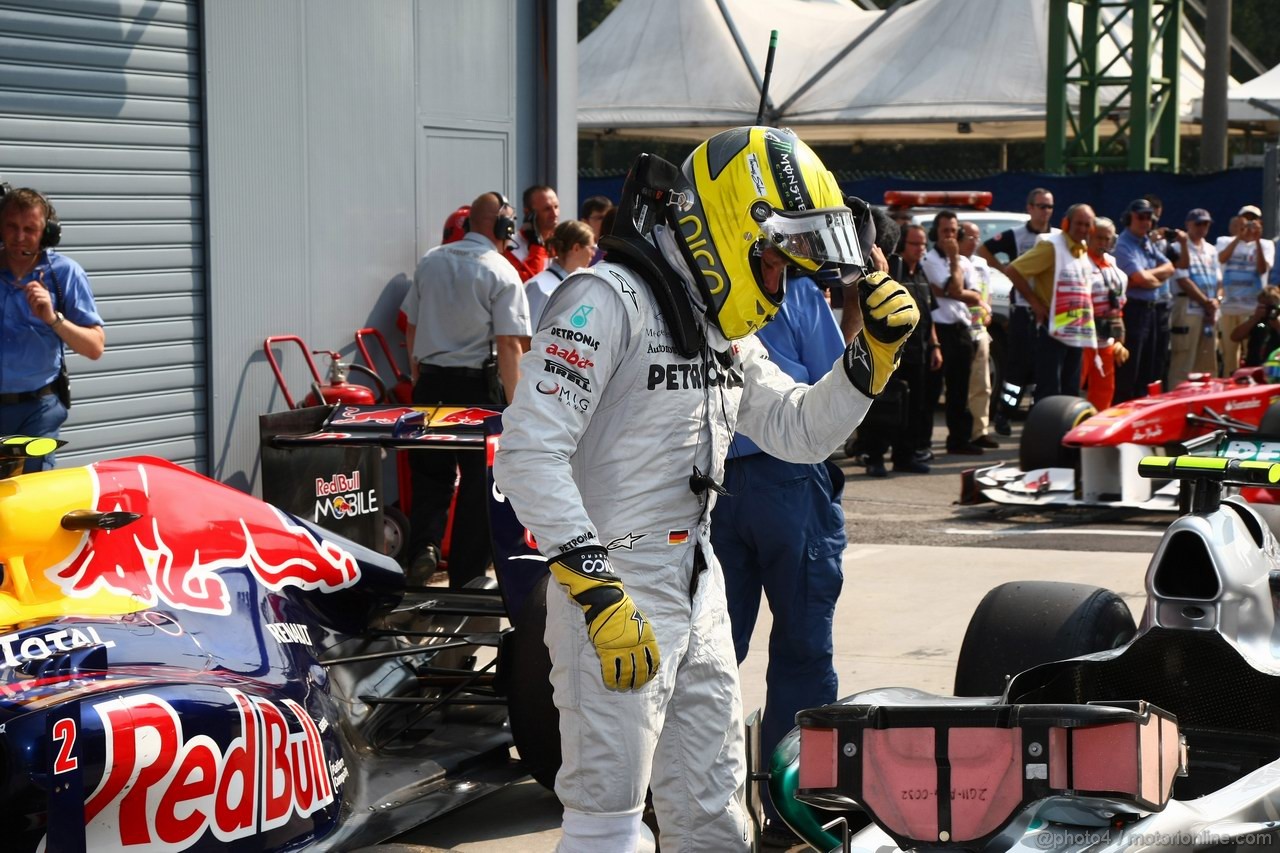 GP ITALIA, 10.09.2011- Qualifiche, Nico Rosberg (GER), Mercedes GP Petronas F1 Team, MGP W02 