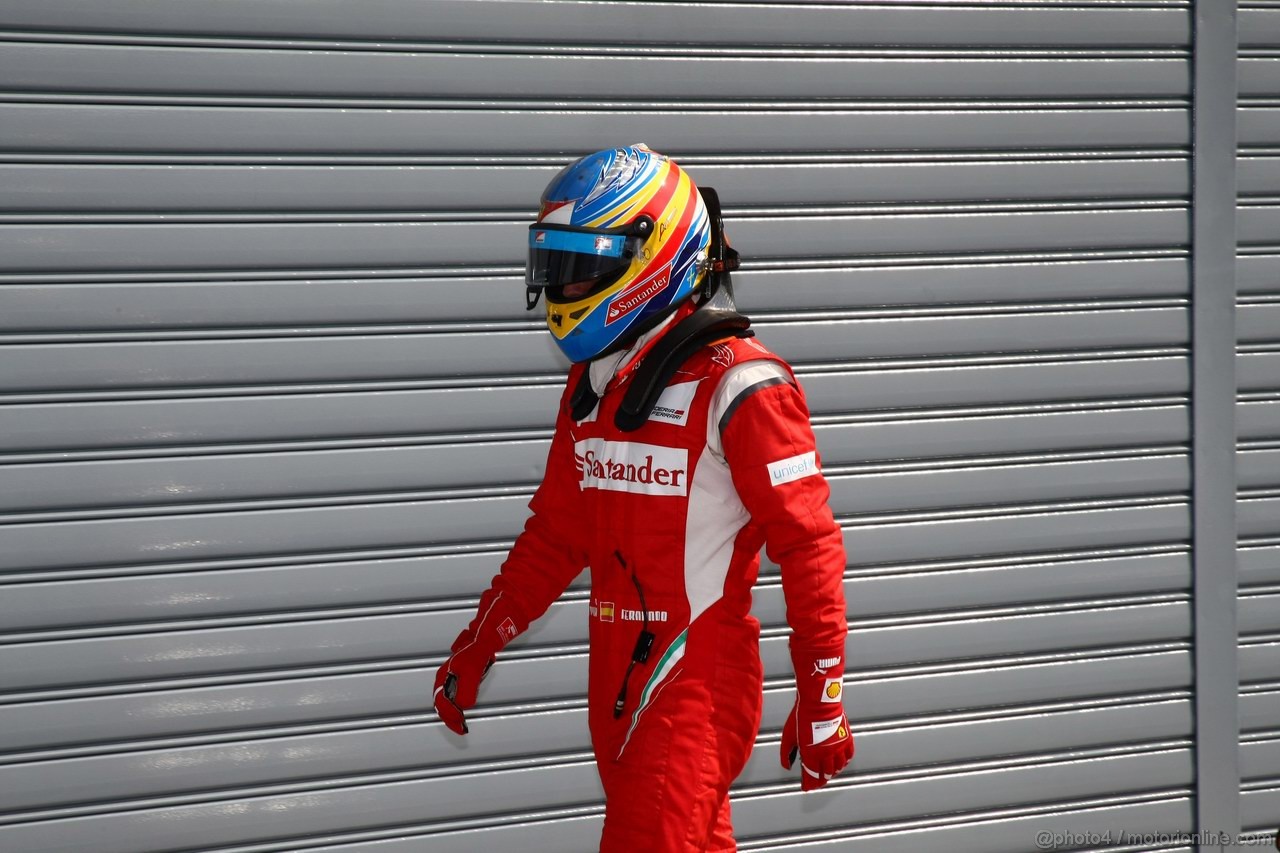 GP ITALIA, 10.09.2011- Qualifiche, Fernando Alonso (ESP), Ferrari, F-150 Italia 
