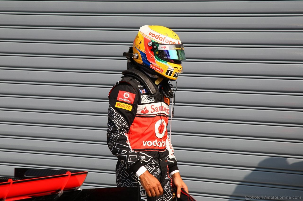 GP ITALIA, 10.09.2011- Qualifiche, Lewis Hamilton (GBR), McLaren  Mercedes, MP4-26 