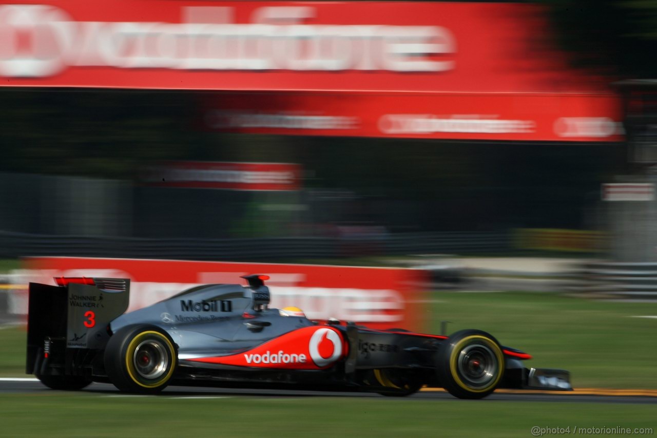 GP ITALIA, 10.09.2011- Qualifiche, Lewis Hamilton (GBR), McLaren  Mercedes, MP4-26 