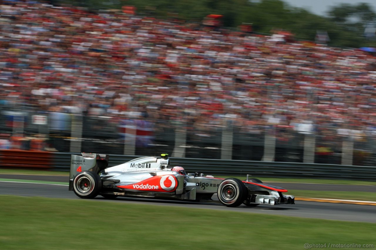 GP ITALIA, 10.09.2011- Qualifiche, Jenson Button (GBR), McLaren  Mercedes, MP4-26 
