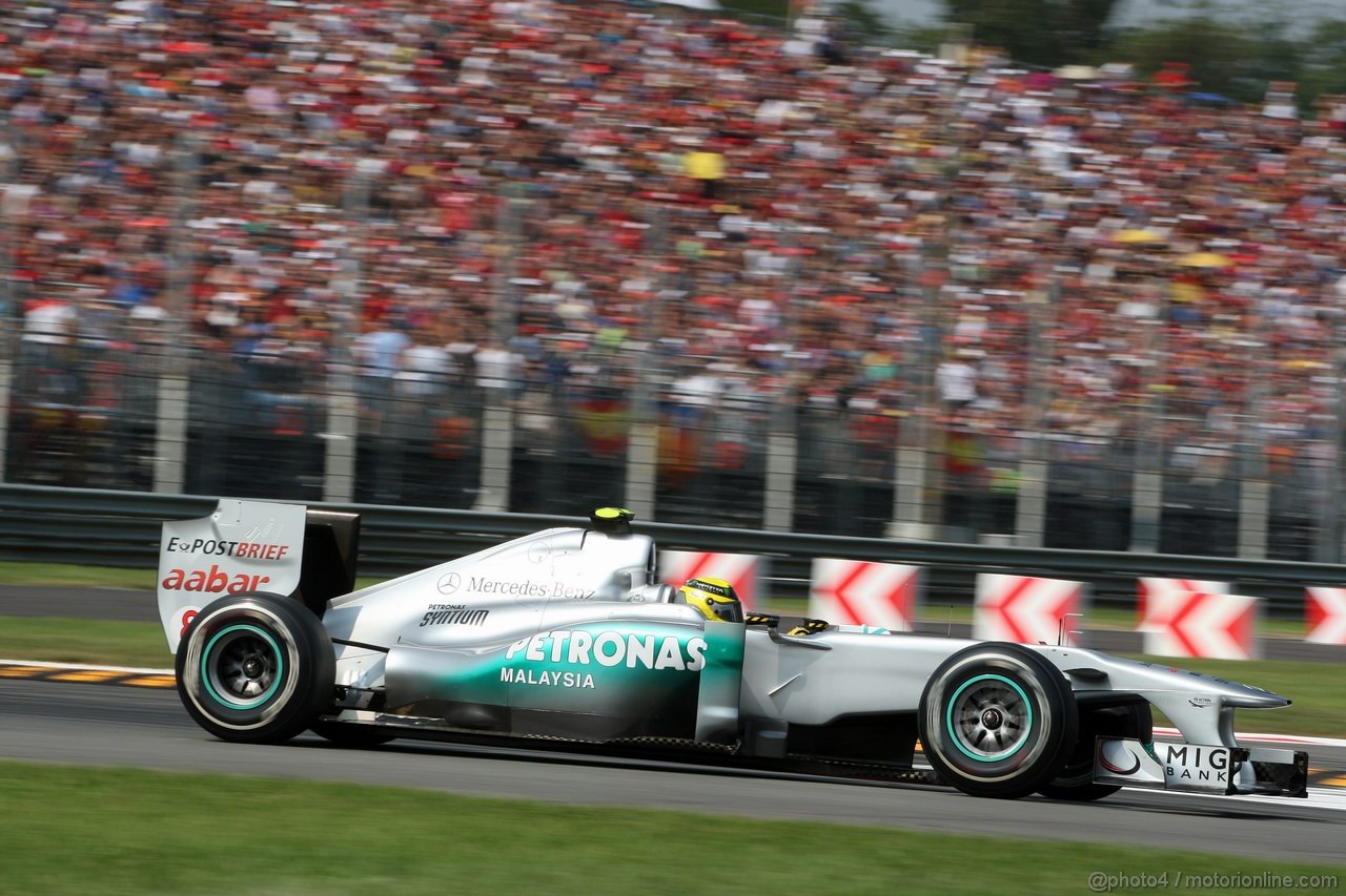GP ITALIA, 10.09.2011- Qualifiche, Nico Rosberg (GER), Mercedes GP Petronas F1 Team, MGP W02 