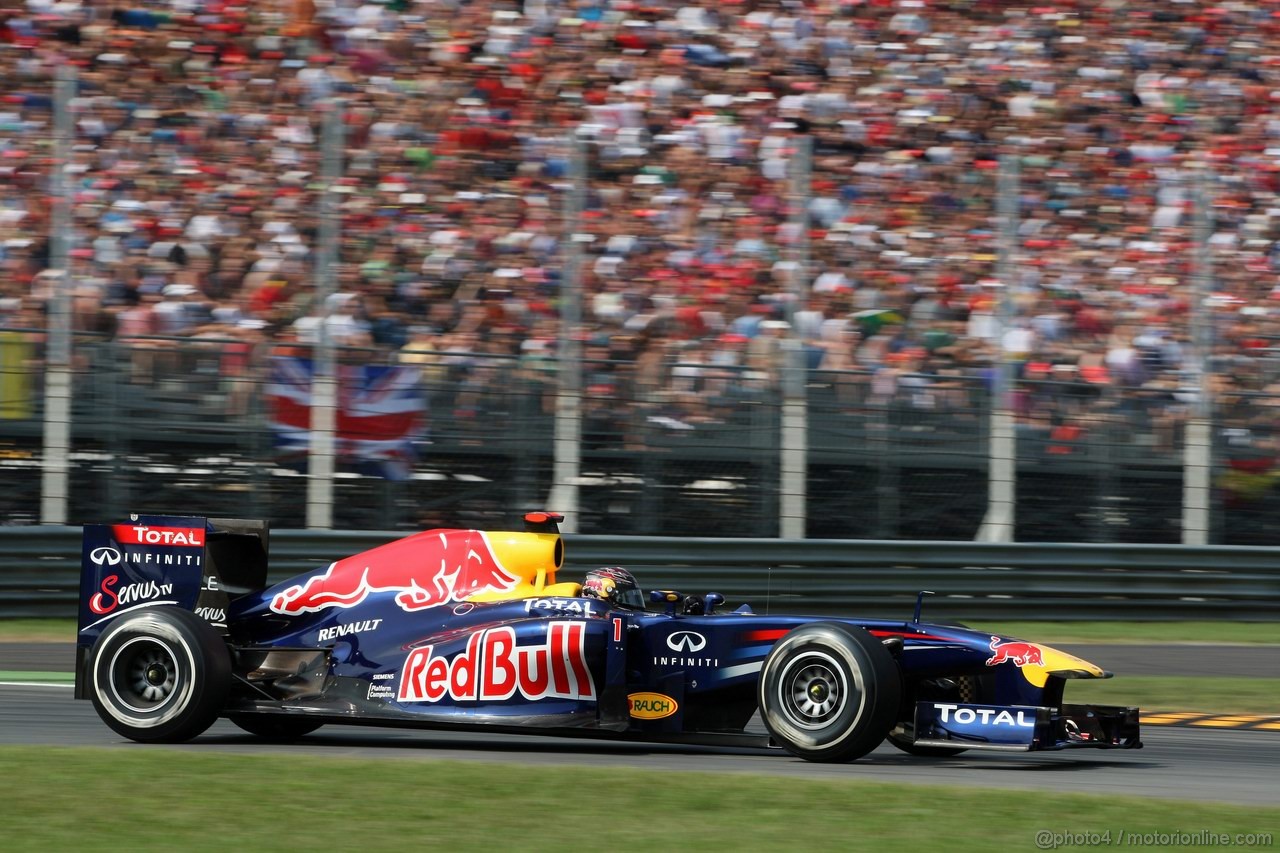 GP ITALIA, 10.09.2011- Qualifiche, Sebastian Vettel (GER), Red Bull Racing, RB7 