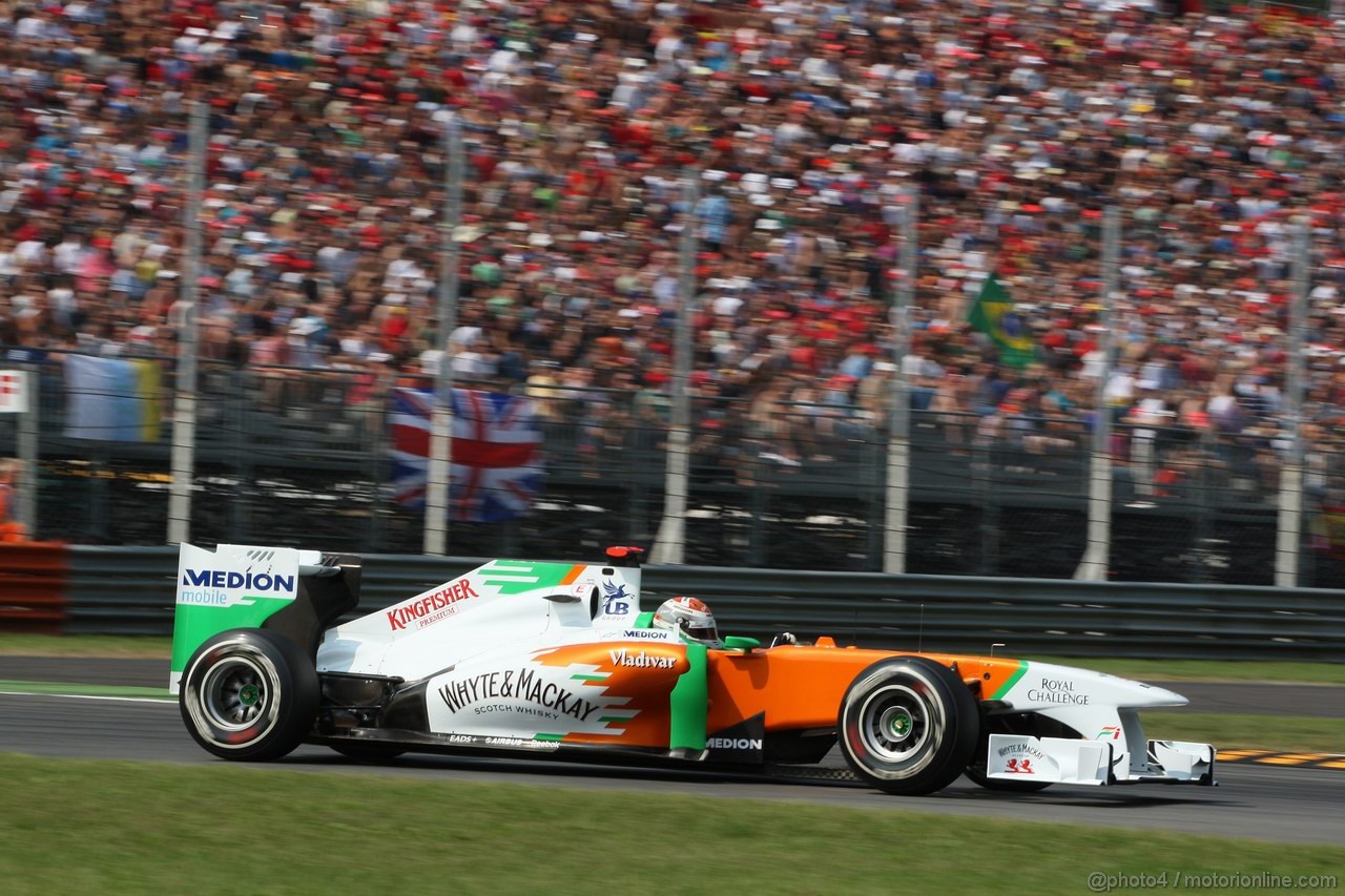 GP ITALIA, 10.09.2011- Qualifiche, Adrian Sutil (GER), Force India F1 Team, VJM04 