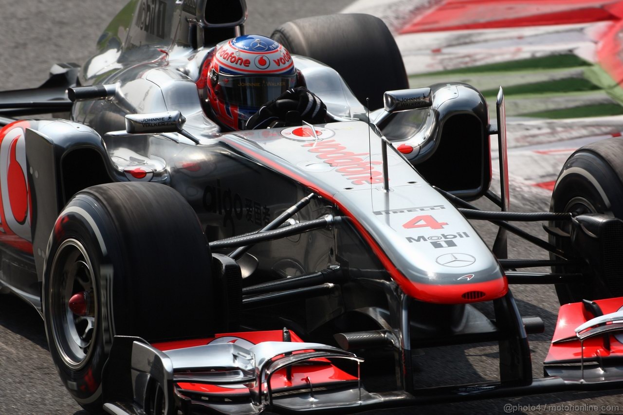 GP ITALIA, 10.09.2011- Qualifiche, Jenson Button (GBR), McLaren Mercedes, MP4-26