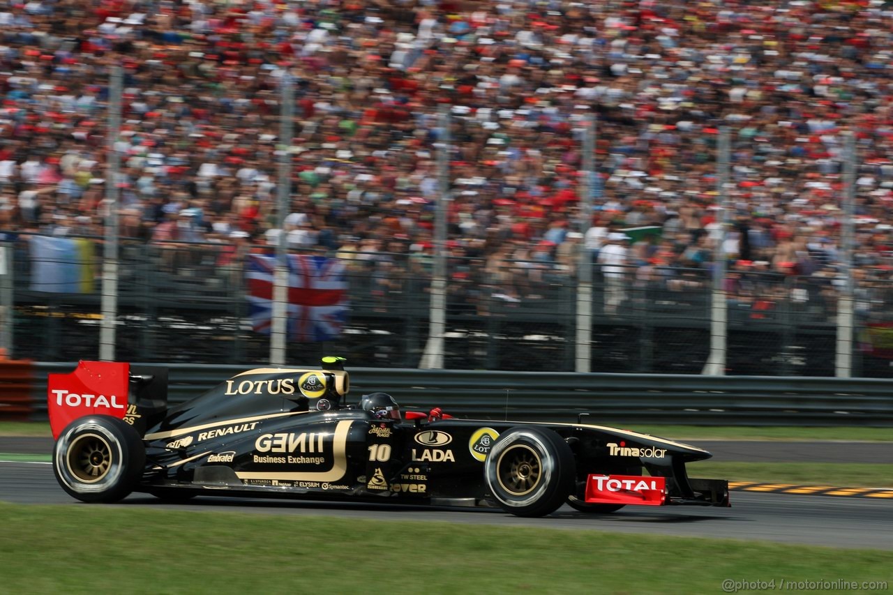 GP ITALIA, 10.09.2011- Qualifiche, Vitaly Petrov (RUS), Lotus Renault GP, R31 